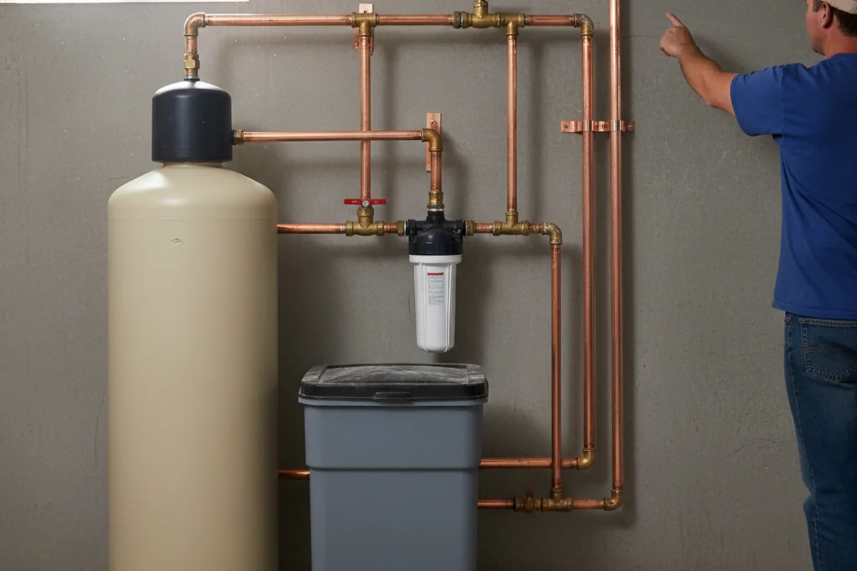 Whole-house water treatment system installed in Destrehan